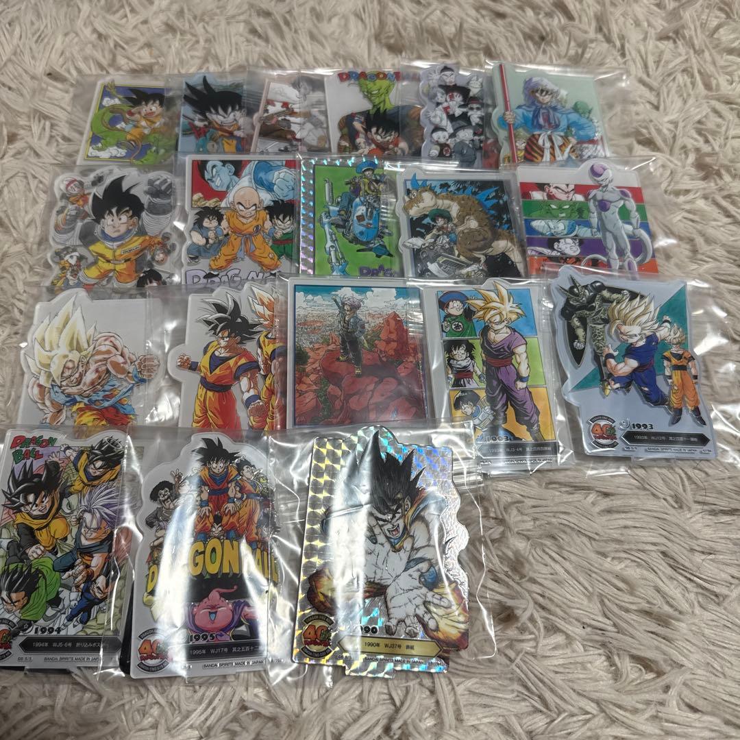 一番くじ ドラゴンボール 40th F賞 アクレクト ACLLECTコンプセット