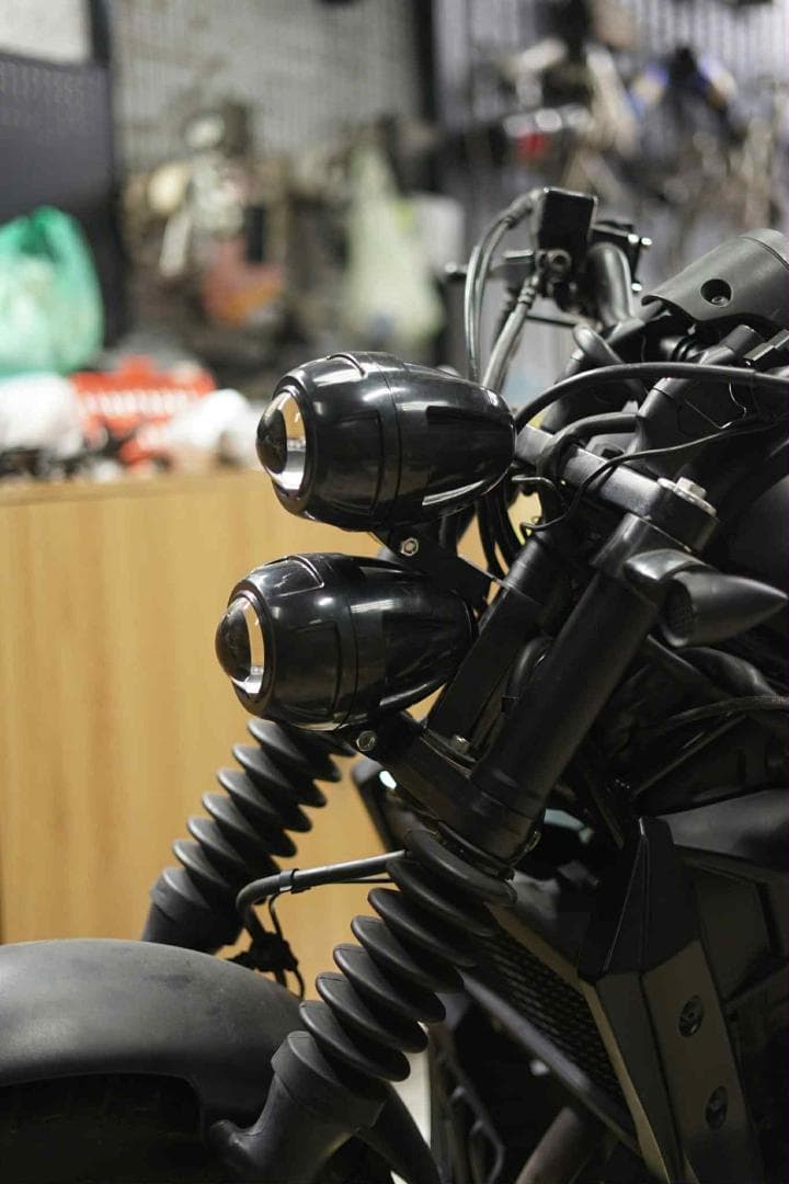 レブル250 500 ヘッドライト 縦目 LED２灯化 　Javi Motor