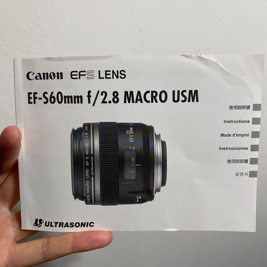 【超美品】Canon EF-S60F2.8マクロUSM