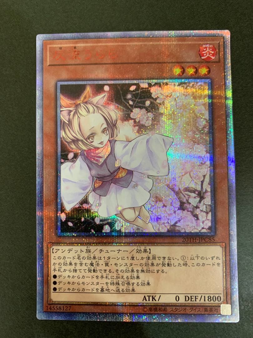 遊戯王 灰流うらら 20th