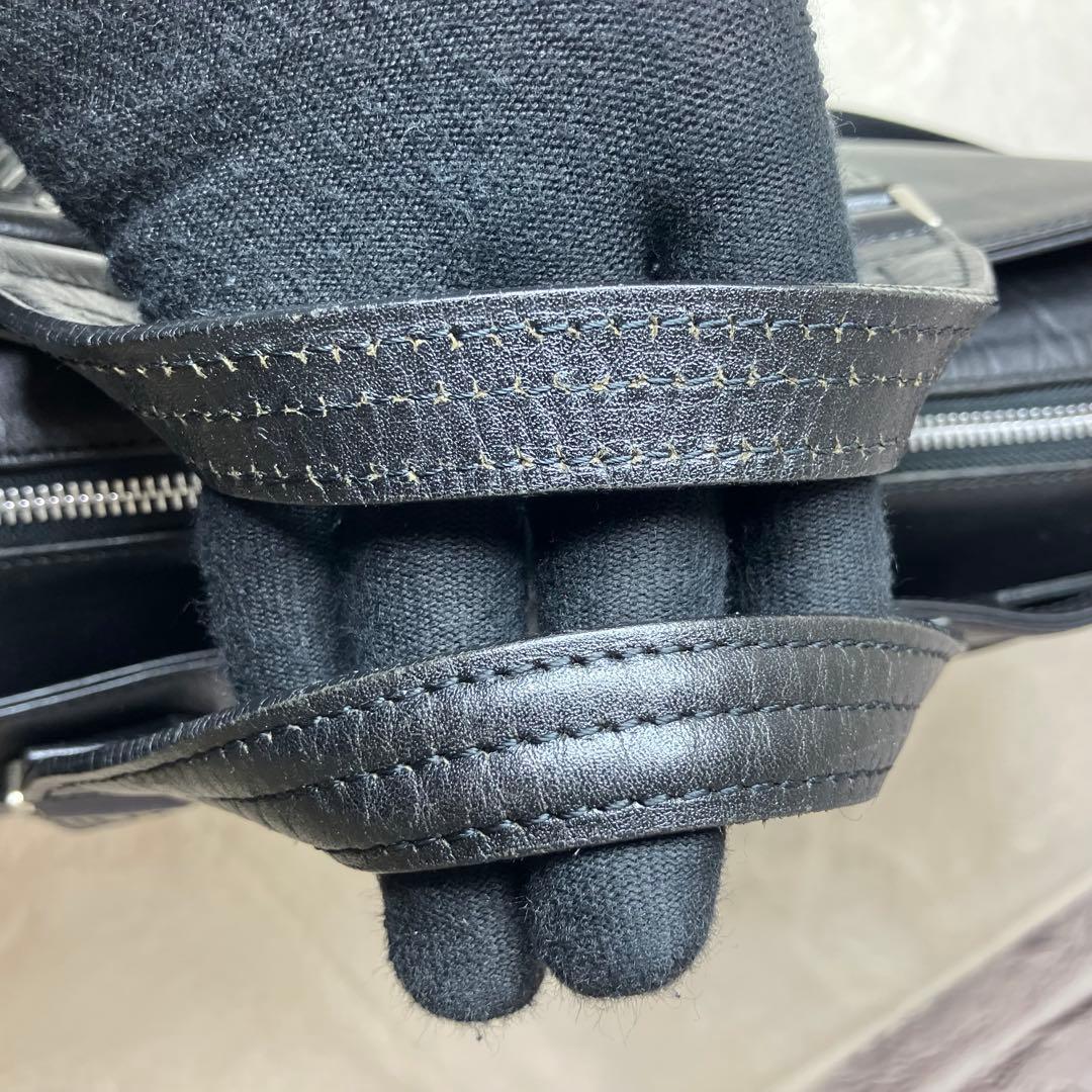 マスターピース✨GLOSS コレクターズ 黒 2way 牛革 ビジネスバッグ