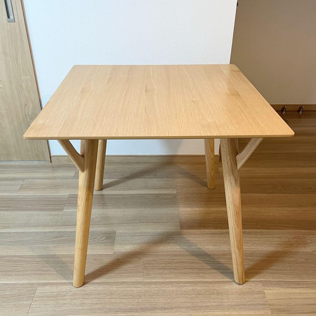 ニトリ ダイニングテーブル フィルン ライトブラウン