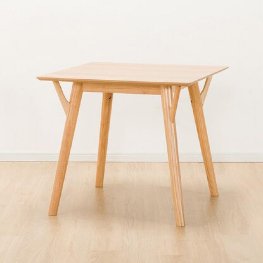 ニトリ ダイニングテーブル フィルン ライトブラウン