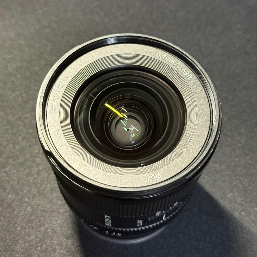 SONY FE 20mm F1.8 G SEL20F18G 保護フィルター付