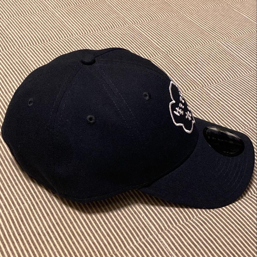 未使用 NEW ERA × 明石家さんま 生きてるだけで丸もうけ　ネイビー