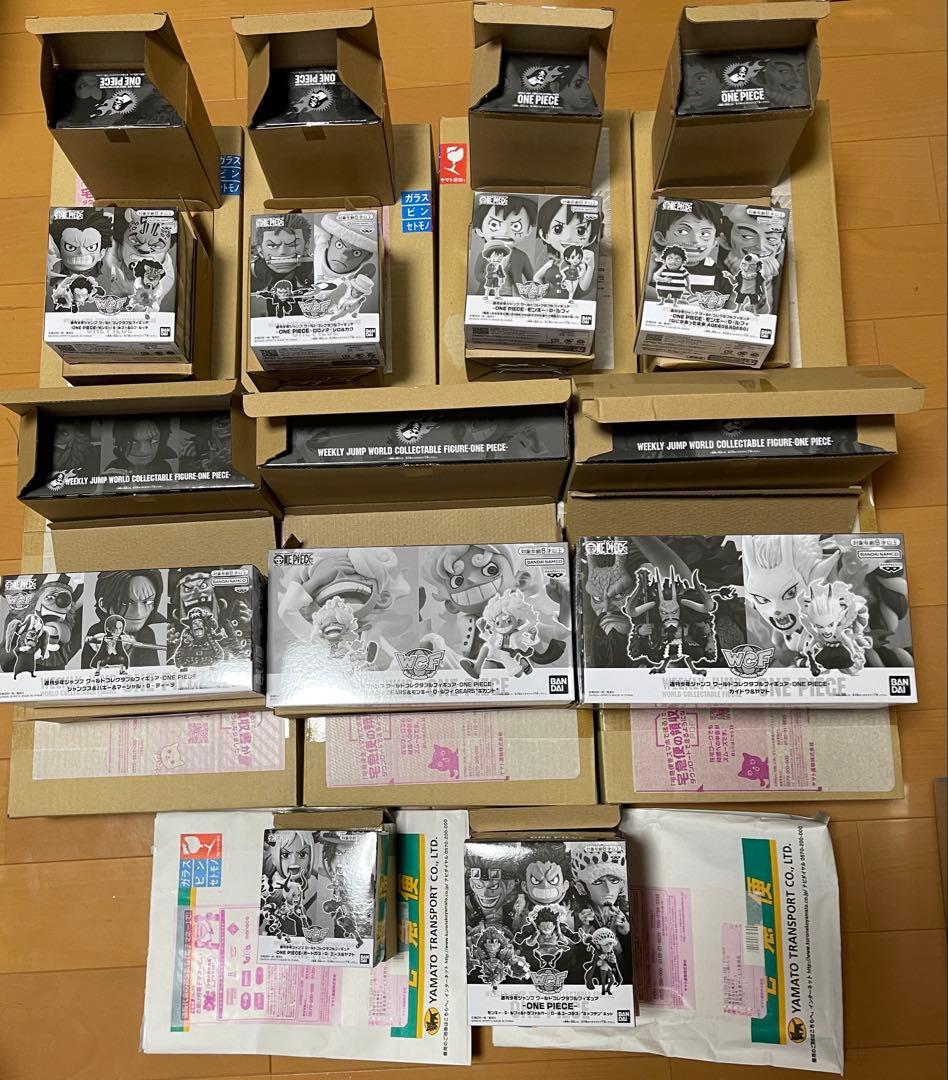 応募者全員サービス　ワンピースワールドコレクタブルフィギュア　ワーコレ9種16箱