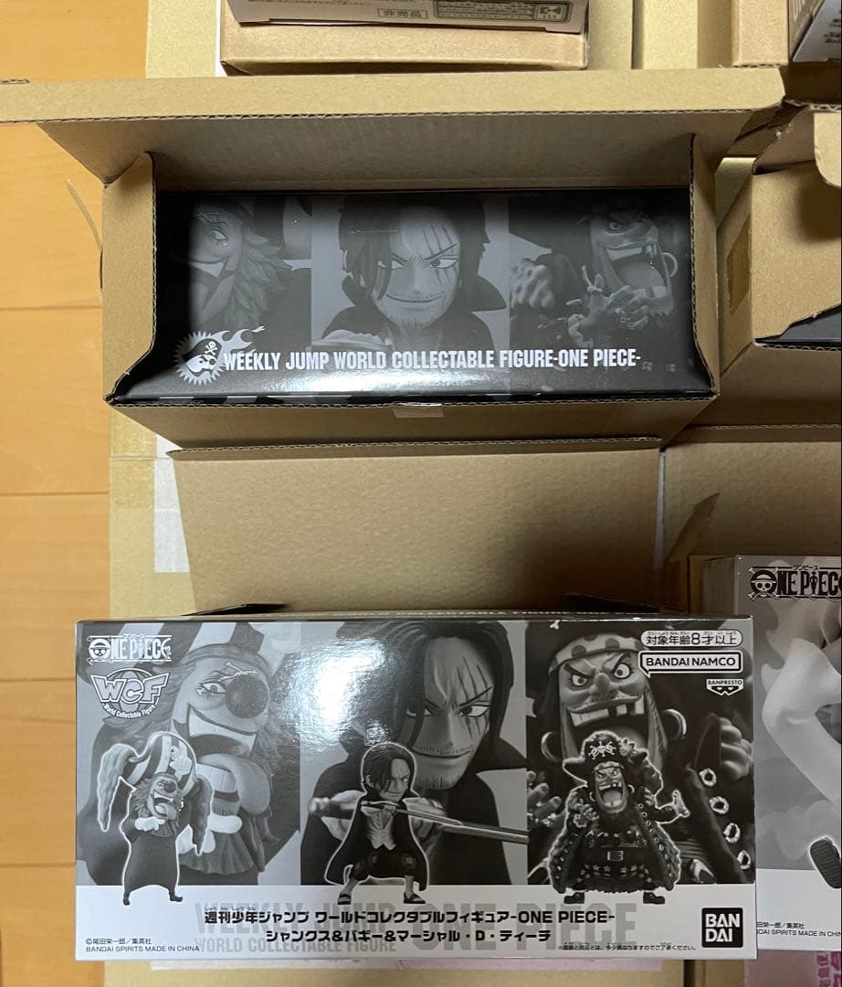 応募者全員サービス　ワンピースワールドコレクタブルフィギュア　ワーコレ9種16箱