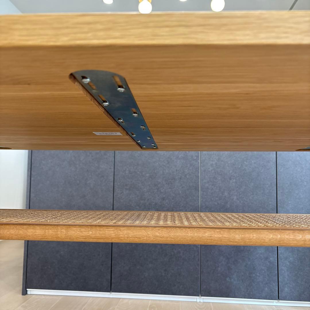 【キズなし・美品】unicoウニコ SOLKソルク ダイニングテーブルW1400