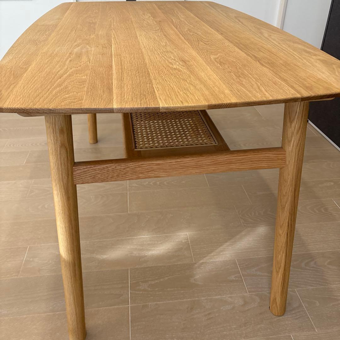 【キズなし・美品】unicoウニコ SOLKソルク ダイニングテーブルW1400