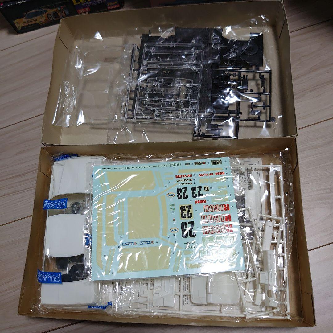 1/24 プラモデル　8台　ブルーバード　スカイライン　シルエット　など