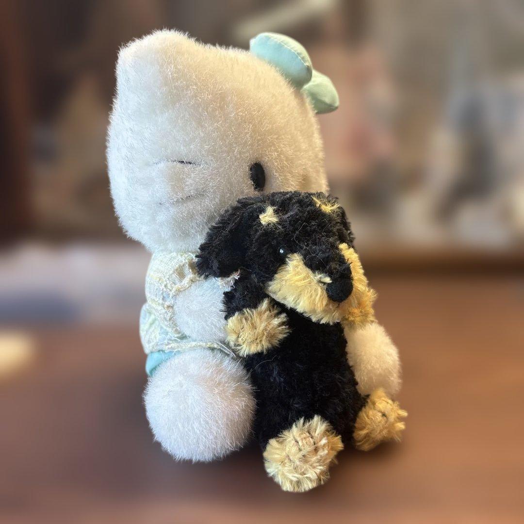 ハローキティ ぬいぐるみ 犬付き