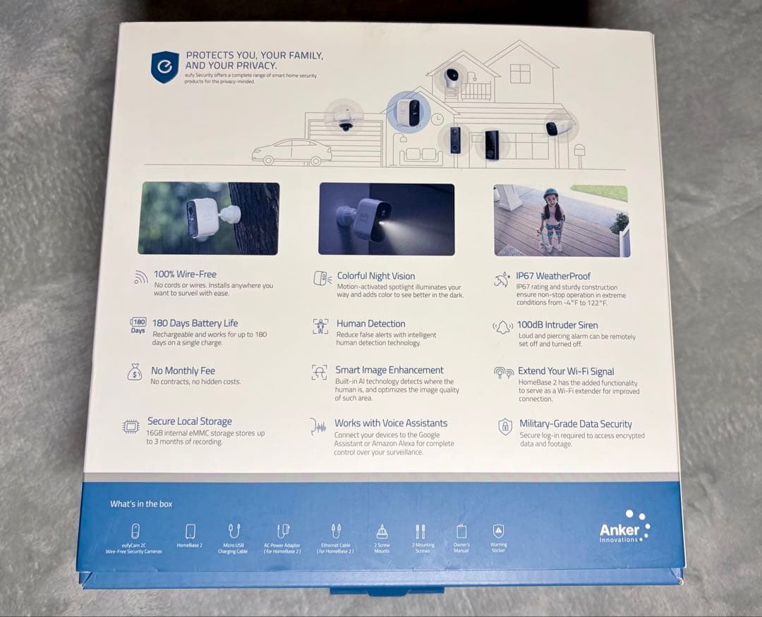 eufyCam 2C ワイヤレス防犯カメラ