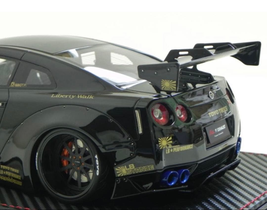 IG 0694 1/18 LB-WORKS GT-R35Black WEB限定