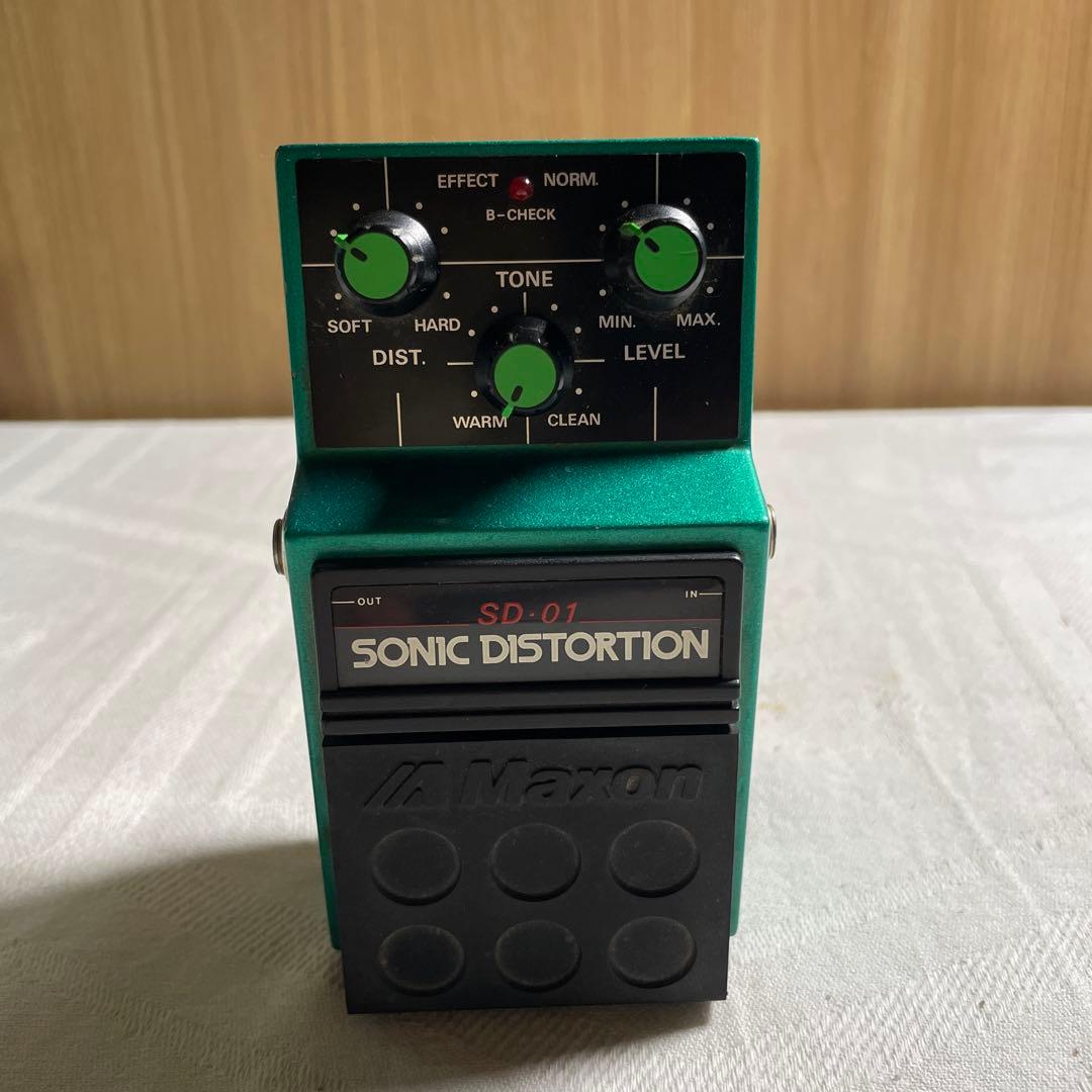 【希少・当時物】MaxonSD-01 SONIC DISTORTION ジャンク