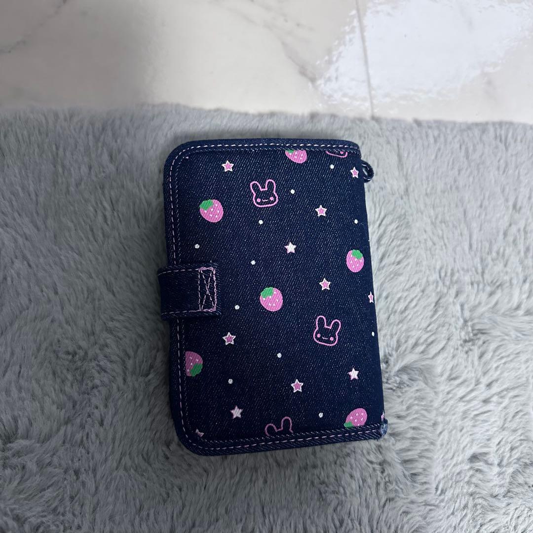 メリング　デニムバインダー Sweet Strawberry