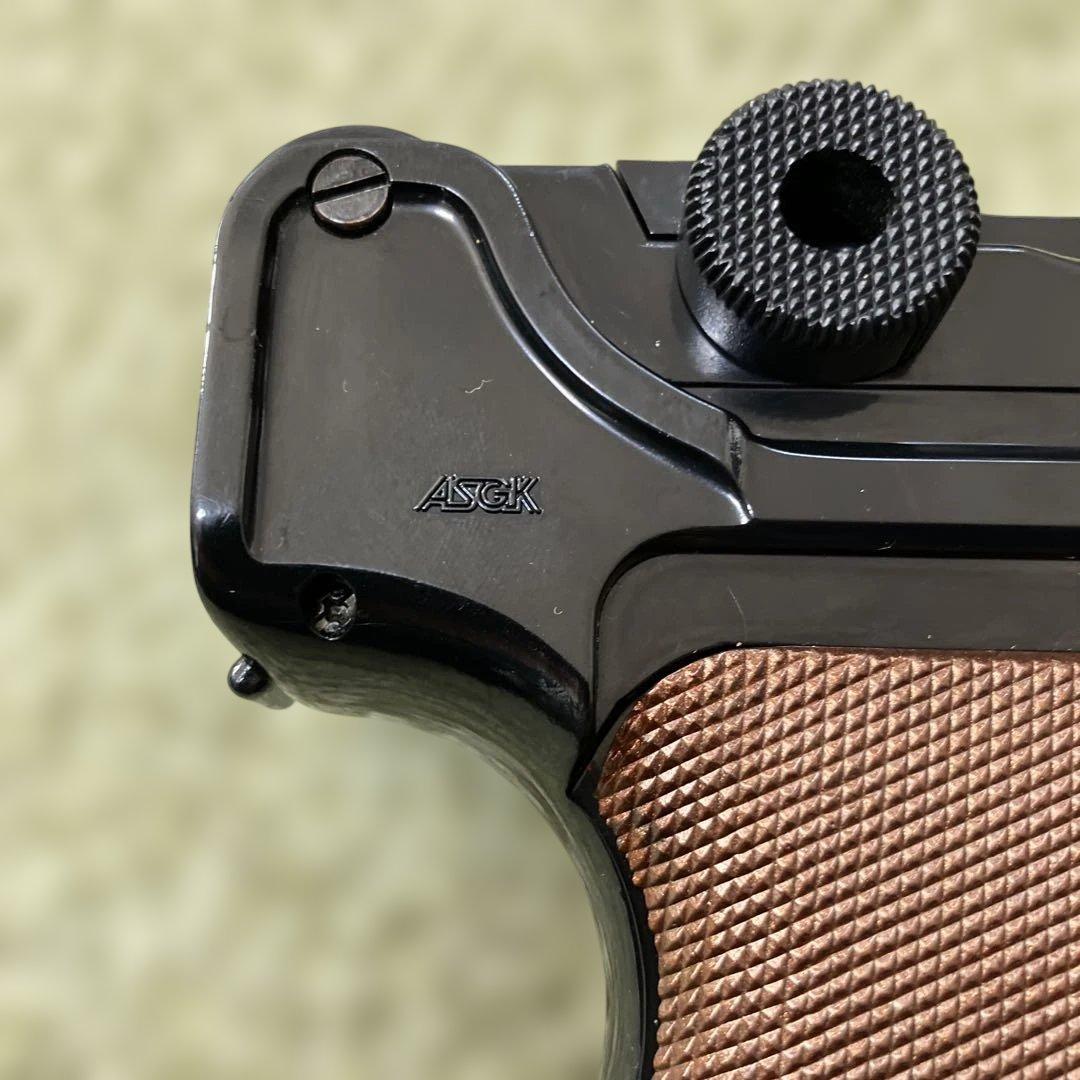 当時物 美品 東京マルイ ルガーP08 LUGER P.08 完成品 エアーガン