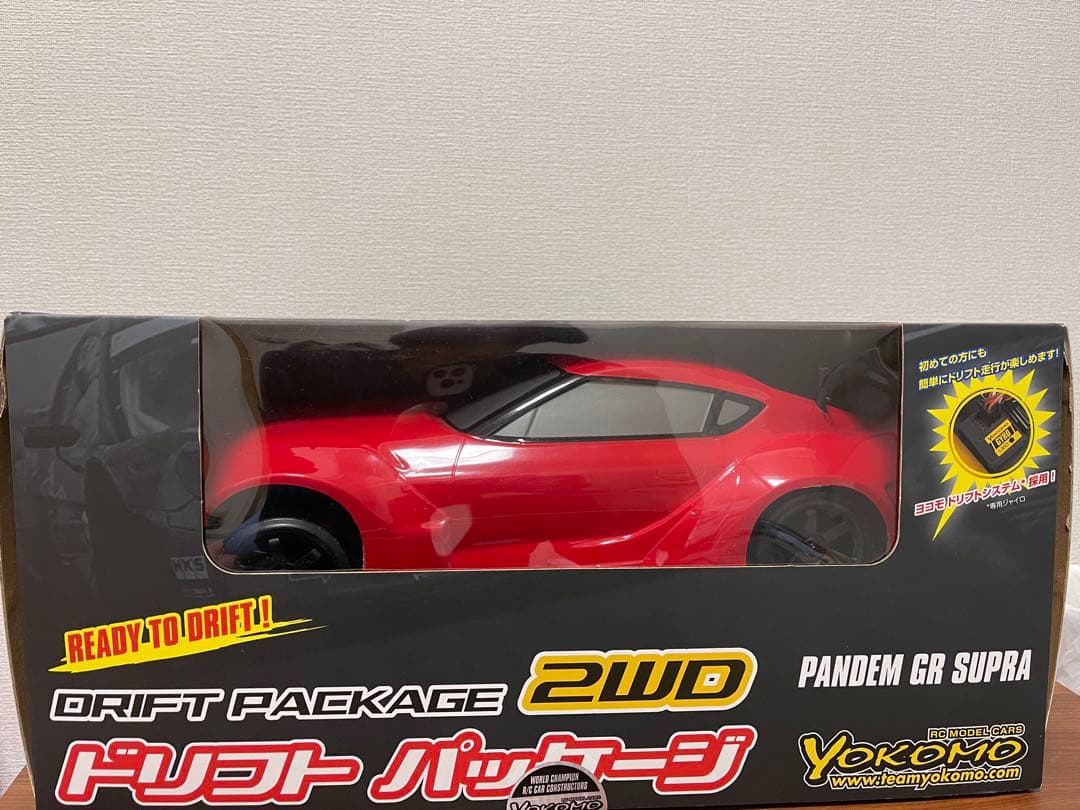 ヨコモ ドリフトパッケージ スープラ(赤)