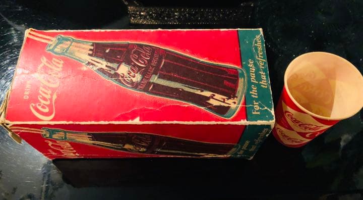 今から80年前のコーラ純正1940s CocaCola紙ストロー