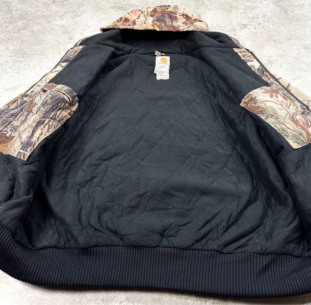 【希少】リアルツリーカモ アクティブジャケット 古着 L 冬服