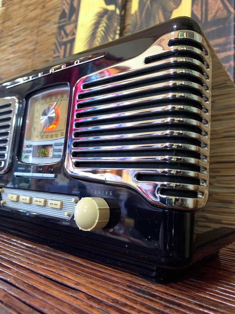 ♪ ステレオスピーカー内蔵  CD プレイヤー FM/AM ラジオ♪