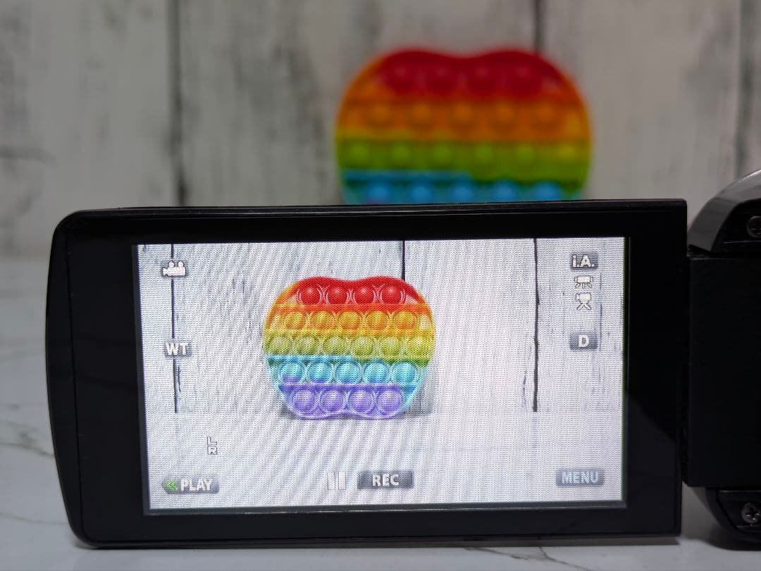 JVC　GZ-HM199　SDカード&充電器セット　17年製