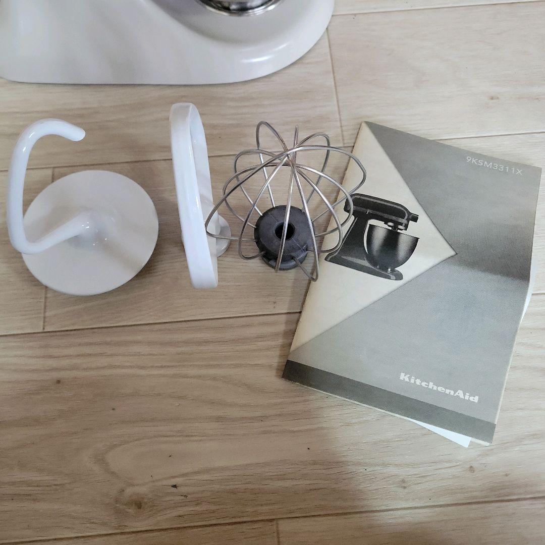 KitchenAid キッチンエイド 3.5QTスタンドミキサー 付属品付き