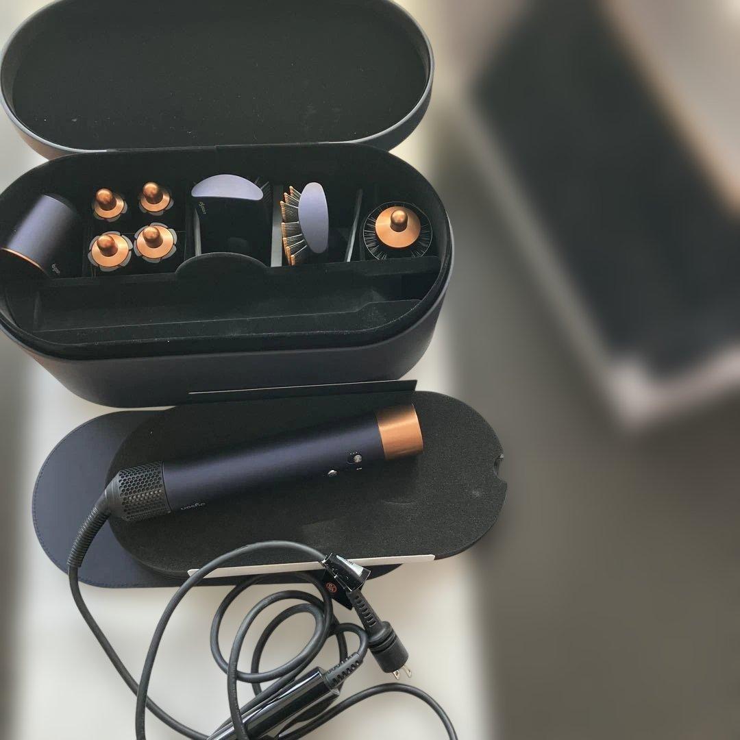 【美品】ダイソンDysonエアラップ　スタイラー　ダークブルーコッパー　HS01