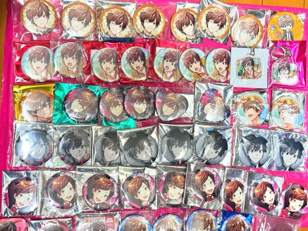 【値下げ相談可能】オンエア！ 鳥羽霞 缶バッジ ブロマイド しおり アクスタ