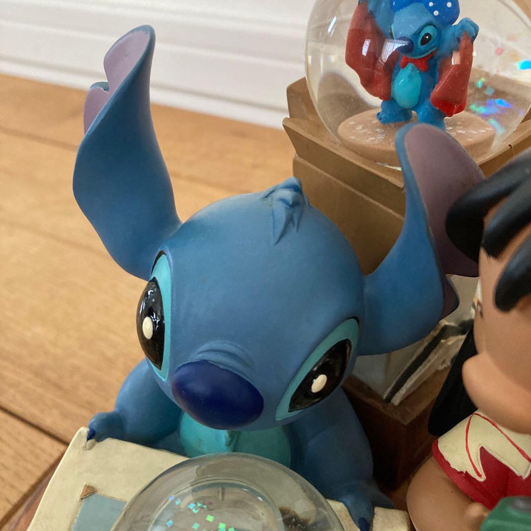☆レア☆ リロ＆スティッチ　スノードーム　ディズニーオークション限定500