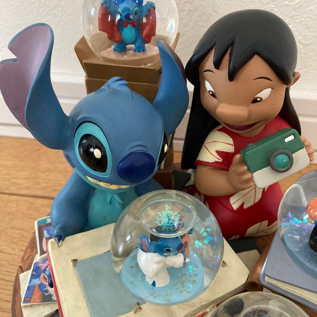 ☆レア☆ リロ＆スティッチ　スノードーム　ディズニーオークション限定500