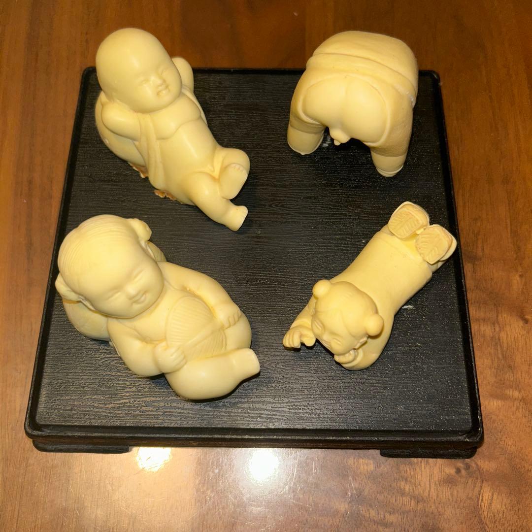 【ビンテージ】Baby Figurines 赤ちゃん人形