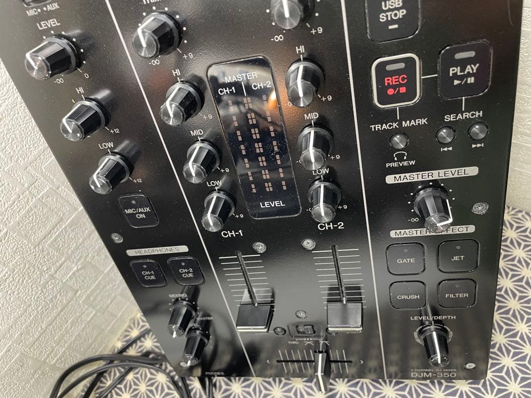 pioneer dj パイオニア　DJM-350 メンテナンス　　電源コード