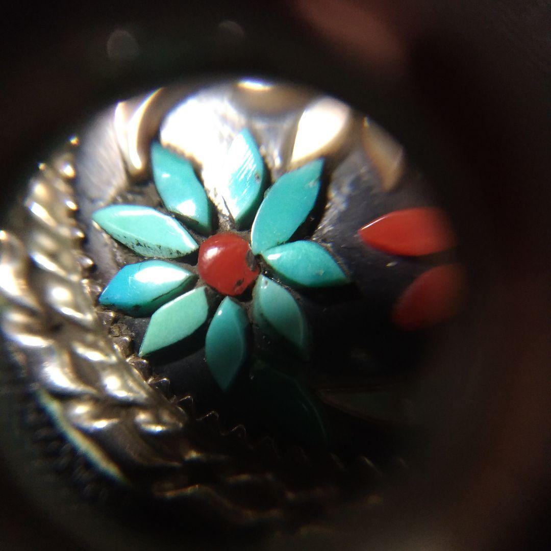 インディアンジュエリー。ズニ族。ペンダントトップ。中古品です。