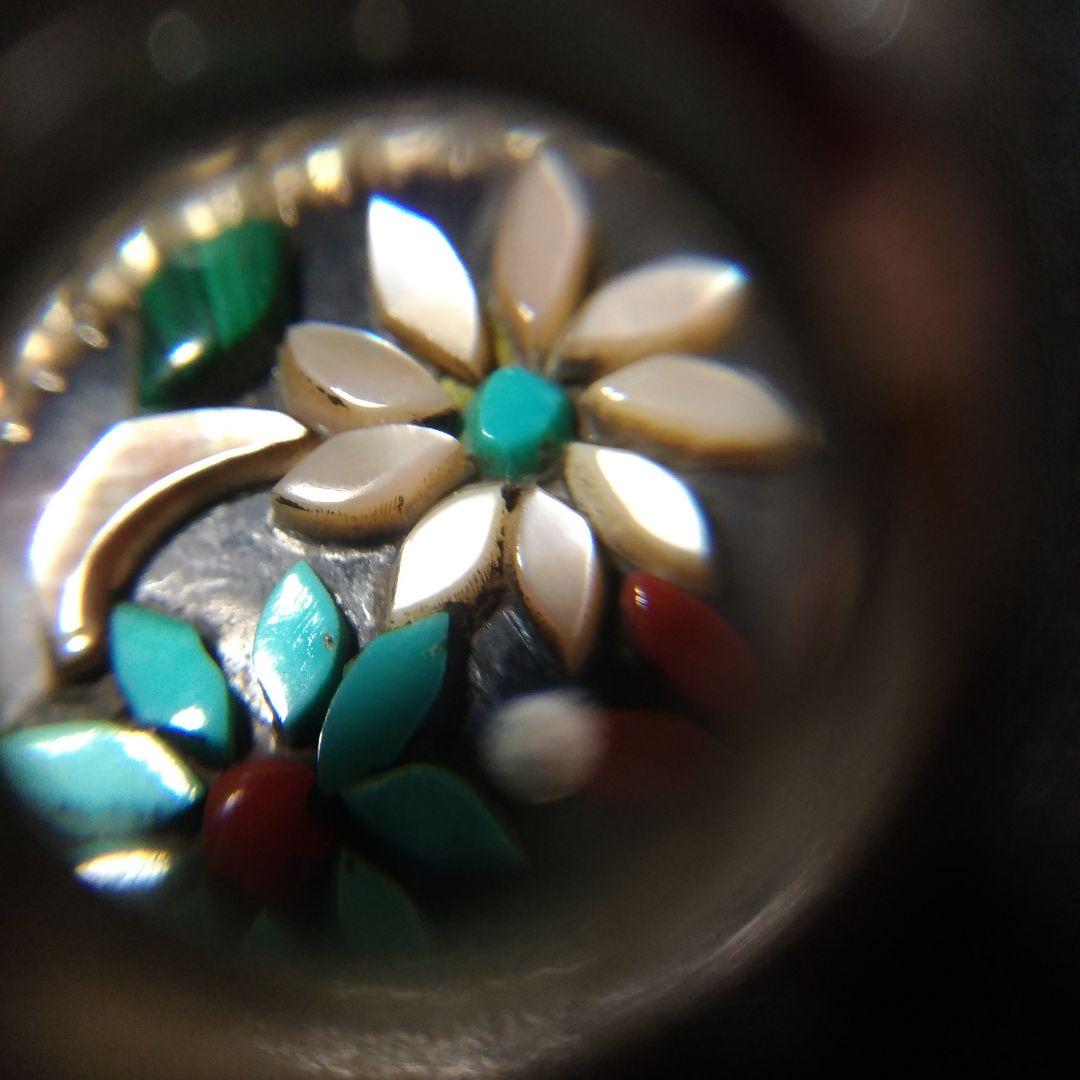 インディアンジュエリー。ズニ族。ペンダントトップ。中古品です。