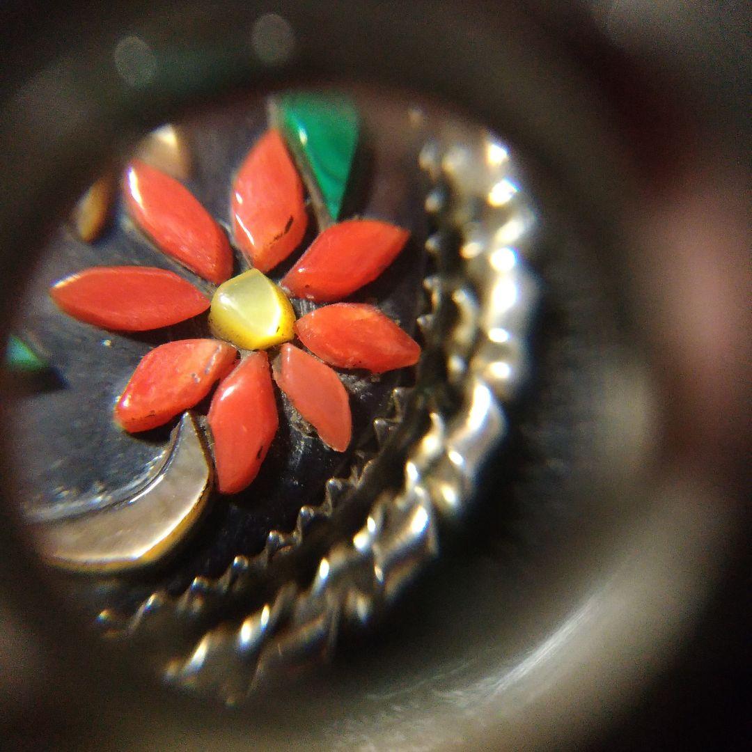 インディアンジュエリー。ズニ族。ペンダントトップ。中古品です。