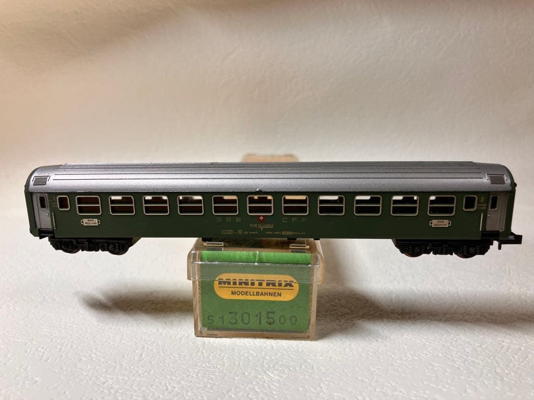 Minitrix スイスの客車　８両セット