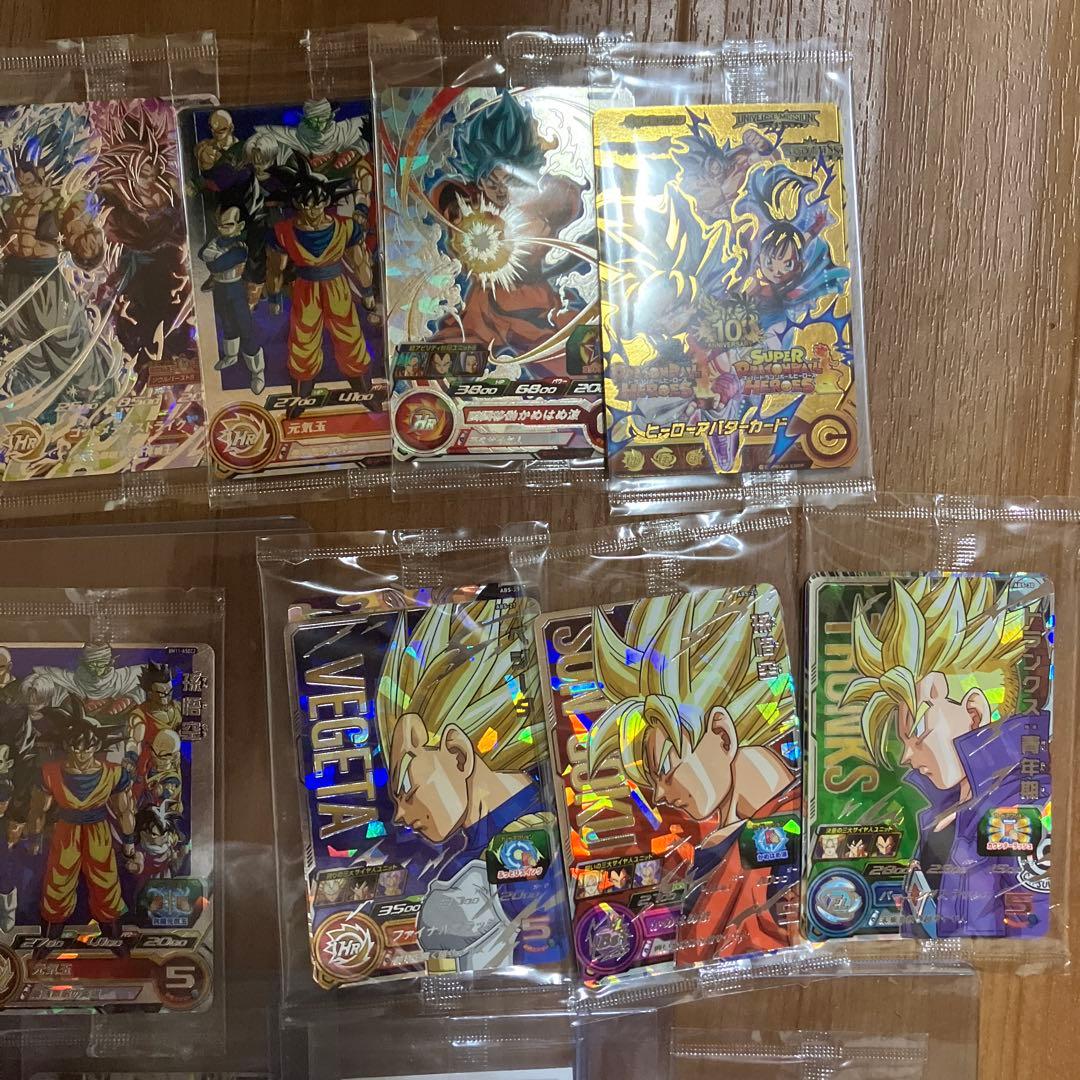 スーパードラゴンボールヒーローズ　新品未開封品セット