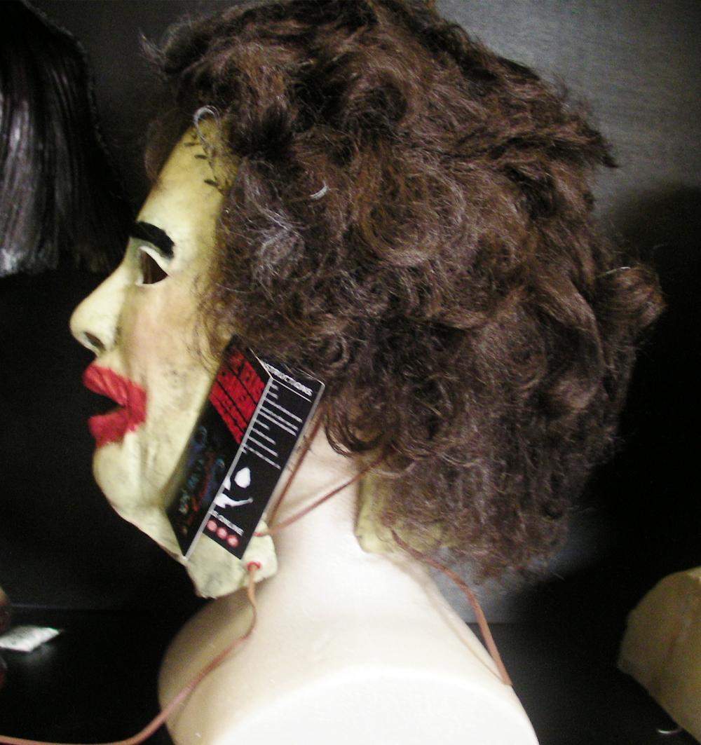 レザーフェイス　マスク　悪魔のいけにえ　プリティウーマン　★未着用新品　f427