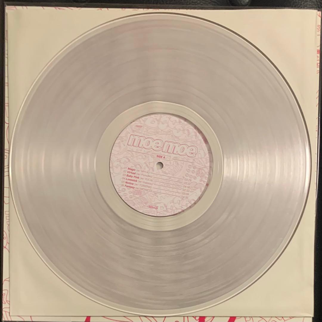 m*o様 moe shop「moe moe」LP クリア盤