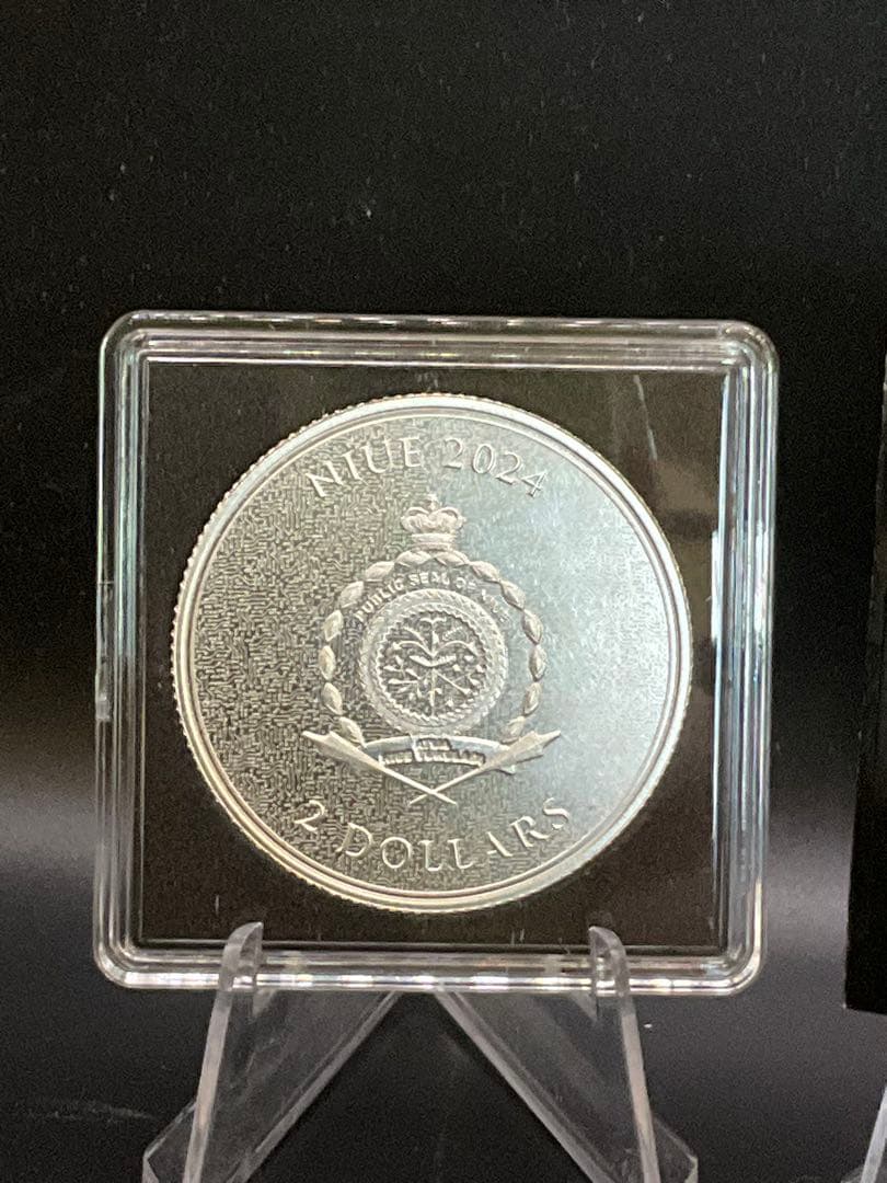 ビット 仮想通貨 1オンス銀貨 カプチーノ