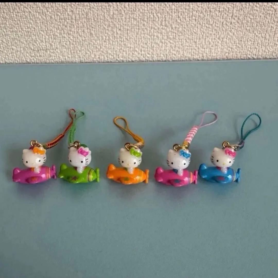 アミューズメント限定！キティストラップ、根付け8点セット！＋おまけ付き！