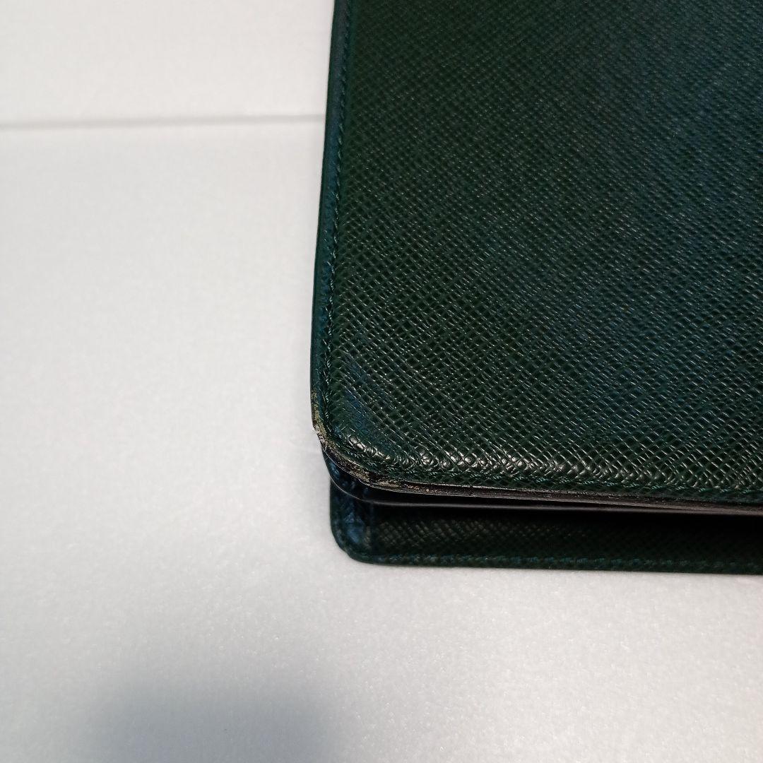 ルイヴィトン　 タイガ　ブリーフケース　グリーン ビジネスバッグ