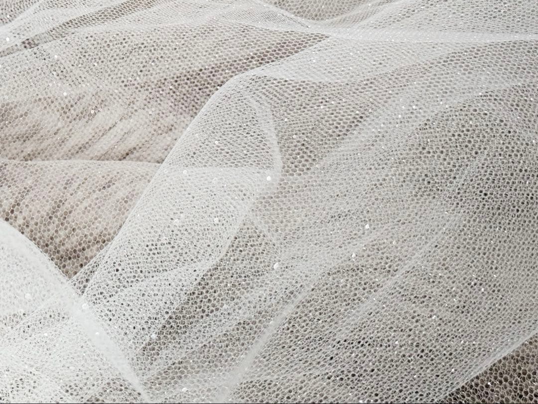 FTW ミラコスタ ウェディング ミッキーベール ショート ラメあり