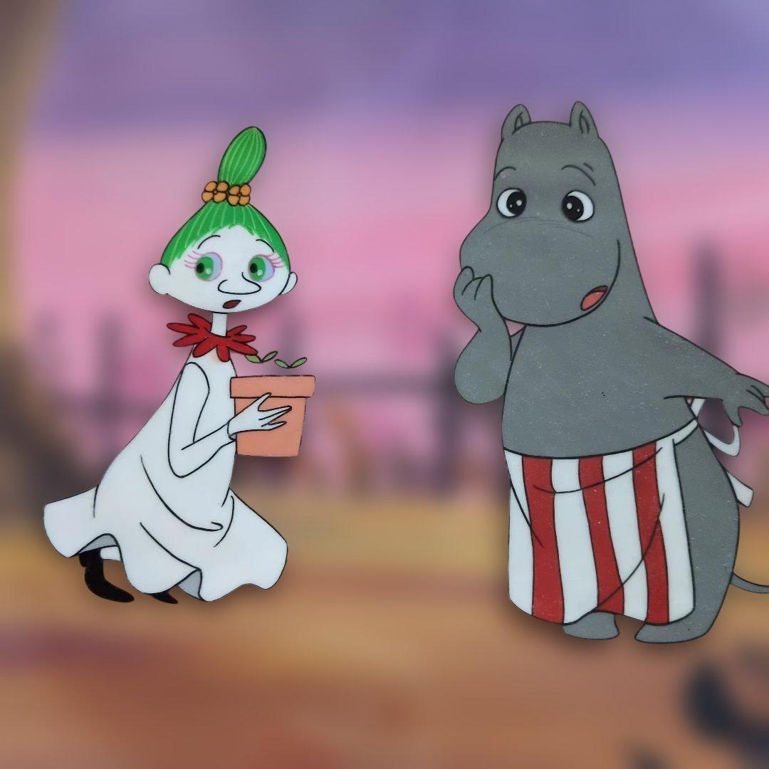 昭和 ❤️Moomin❤️ムーミン セル画
