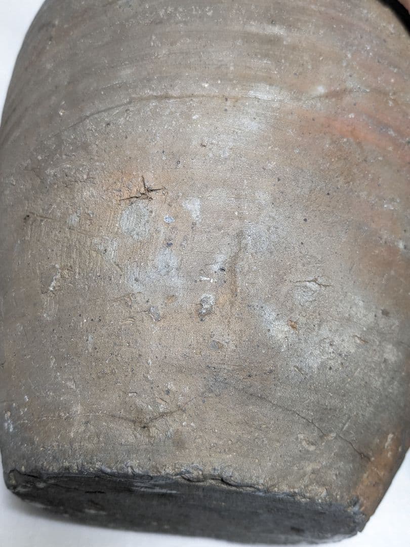 室町時代 古備前 三耳壺 備前焼 三耳壷 置物 インテリア 骨董品 古美術品