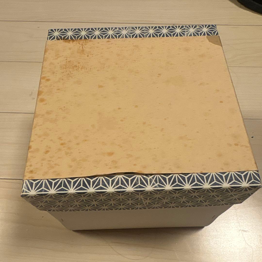 新品　薩摩焼 古垣嘉一 色絵 桐竹鳳凰 茶碗 共箱・陶歴付き 茶道具