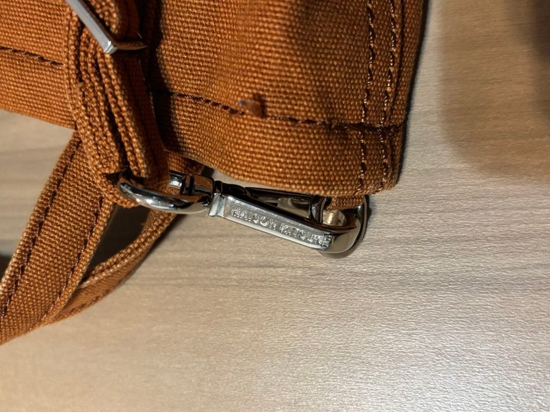 メゾンキツネ ブラウン ショルダーバッグ