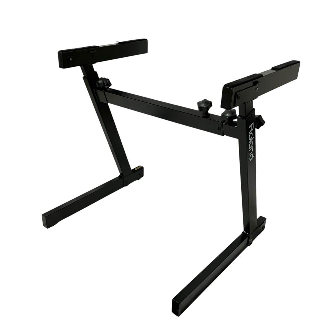 ローランド キーボード / シンセサイザー スタンド 組み立て式 ブラック