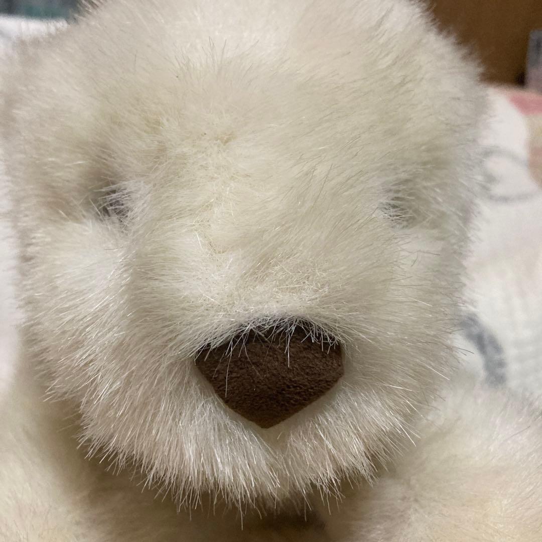 モンスイユ　シロクマ　寝そべりポーズ　2コセット　中古品　バラ売り不可