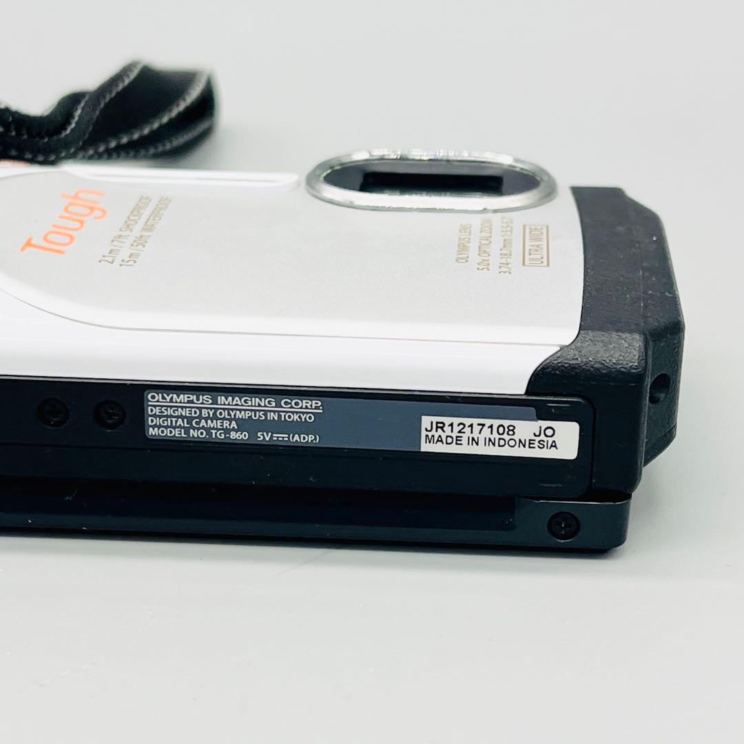 【ジャンク】OLYMPUS STYLUS TG-860 White